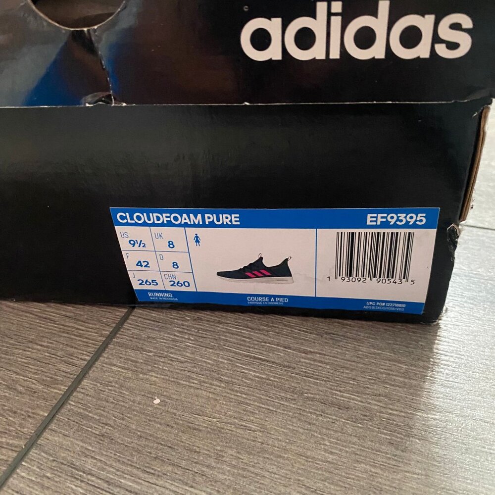 Adidas Womens Shoes Coloudfoam Pure size 9.5 - Picture 5 of 5